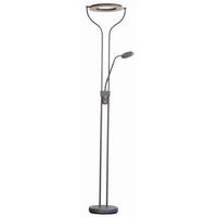 LED-STEHLEUCHTE Sorento 36/47/180 cm Modern  - Sandfarben/Grau, Design, Metall (36/47/180cm) - Fischer & Honsel