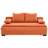SCHLAFSOFA in Textil Orange - Schwarz/Orange, KONVENTIONELL, Kunststoff/Textil (207/74-94/90cm) - Venda SCHLAFSOFA in Textil Orange - Schwarz/Orange, KONVENTIONELL, Kunststoff/Textil (207/74-94/90cm) - Venda