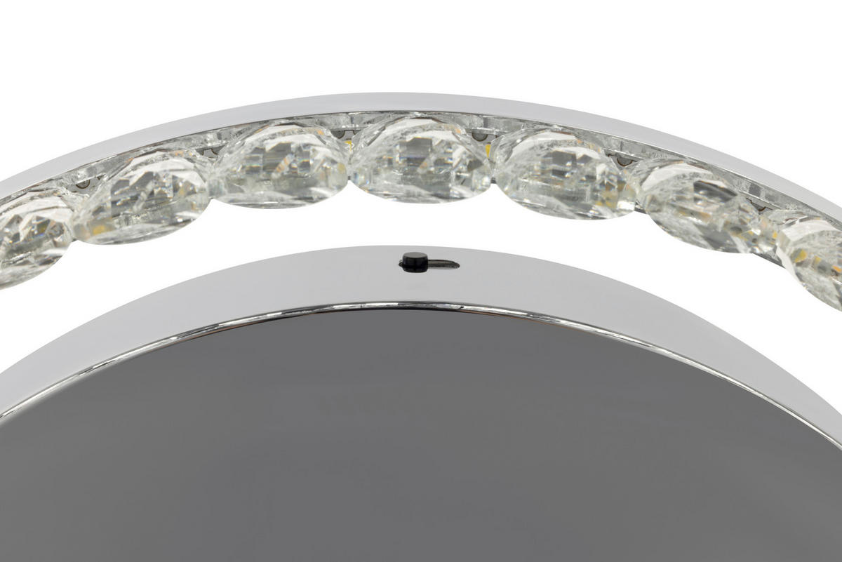 LED-DECKENLEUCHTE Bunda 40/11 cm  - Klar, Design, Glas/Kunststoff (40/11cm) - Glandor