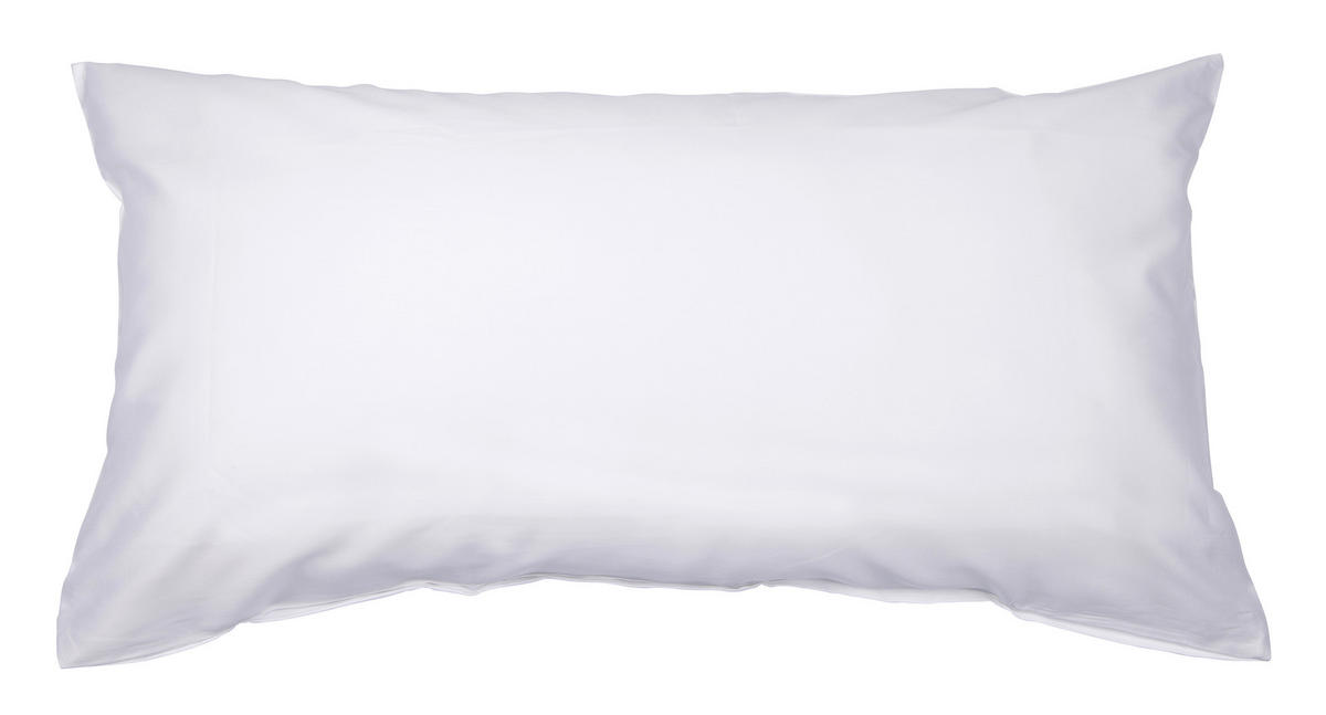 KOPFKISSENBEZUG Giacomo 40/80 cm  - Weiß, Basics, Textil (40/80cm) - Janine