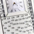 WANDUHR Silberfarben - Silberfarben, Basics, Glas/Holz (30,5/90,5/5cm) - Ambia Home