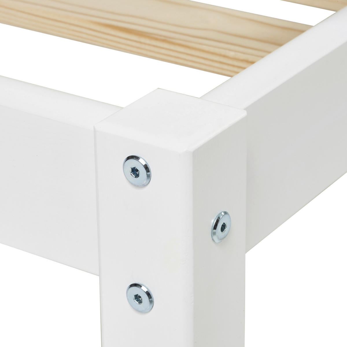 BETT 70/160 cm  in Weiß  - Weiß, MODERN, Holz (70/160cm) - MID.YOU
