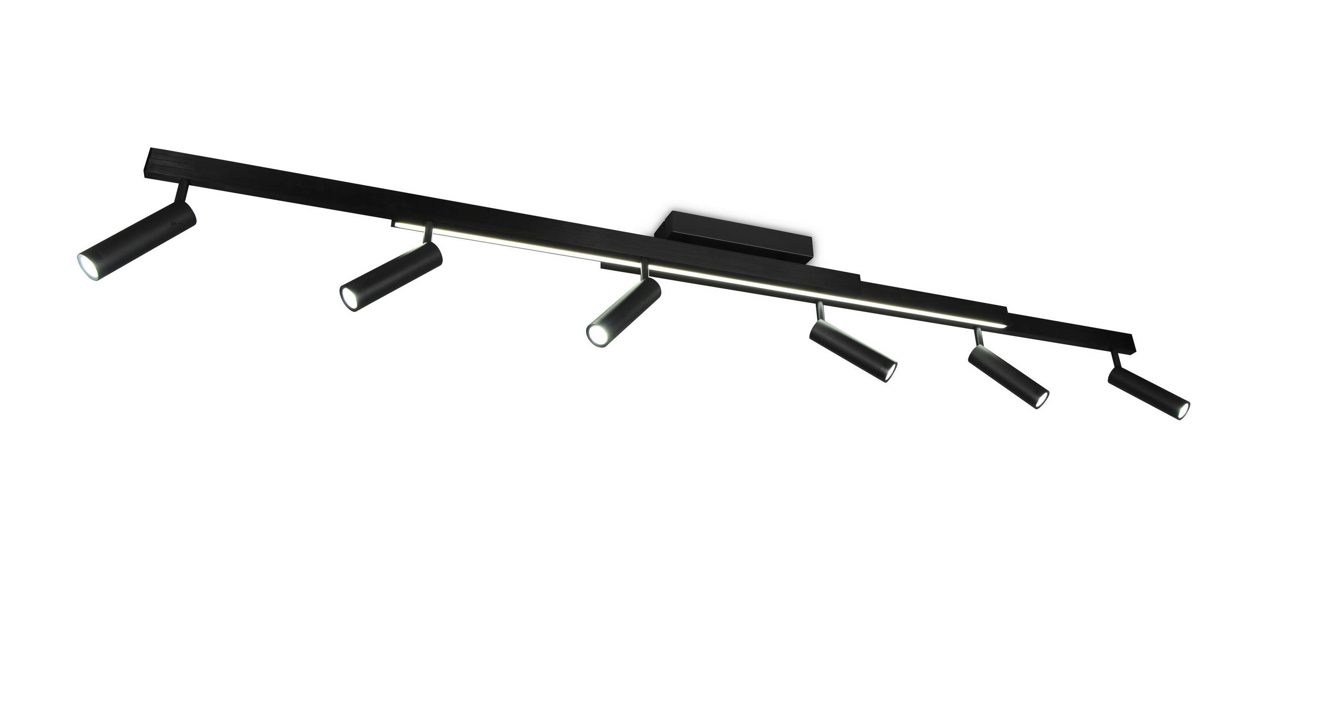 LED-SPOT Zeno 180/23/8,5 cm   - svart, Basics, metall (180/23/8,5cm) - Trio Leuchten