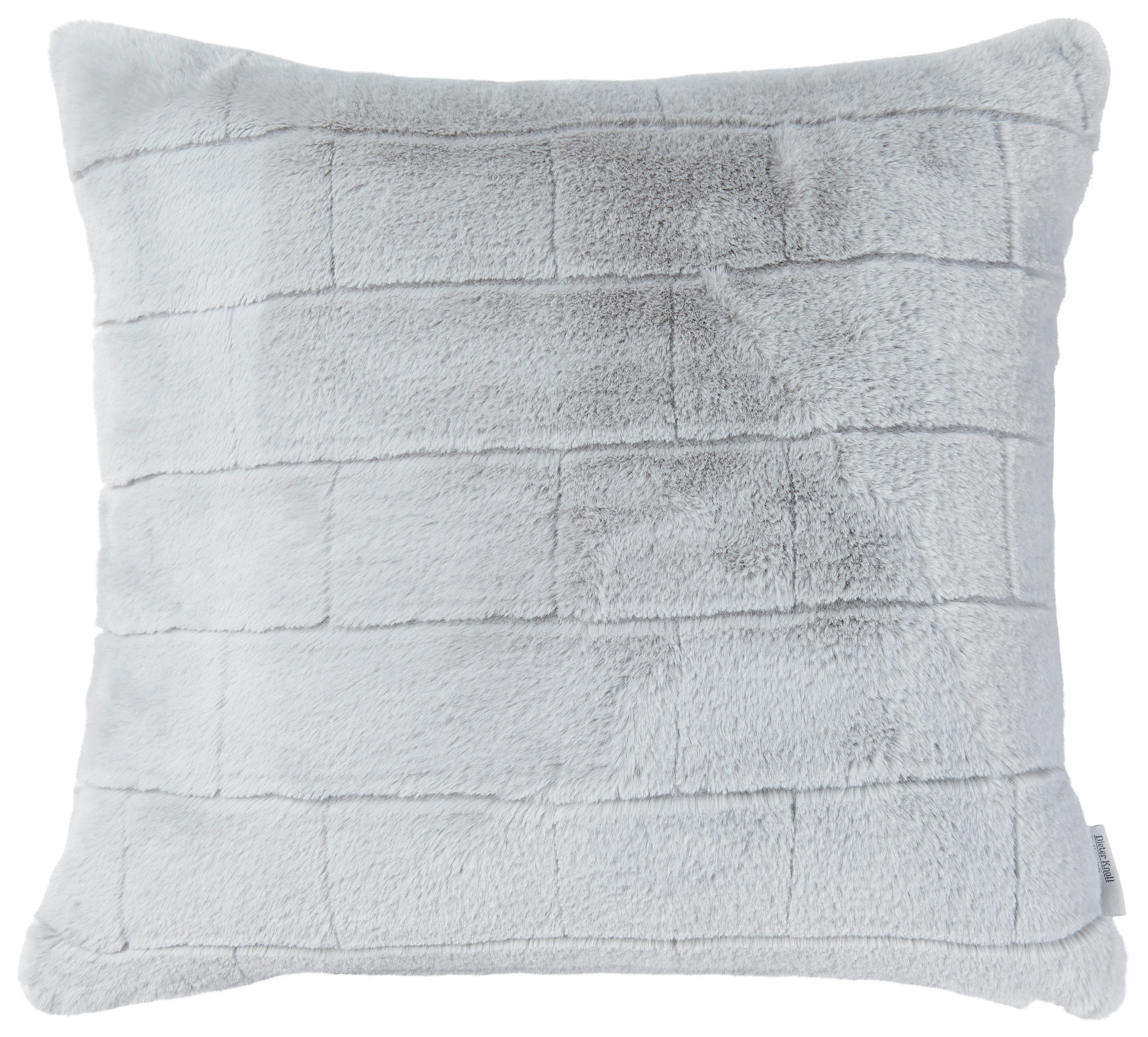 HUSĂ DE PERNĂ 48/48 cm    - gri, Konventionell, textil (48/48cm) - Dieter Knoll