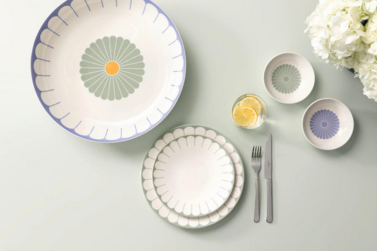 SALATSCHÜSSEL  Fleur Couleur  - Multicolor, MODERN, Keramik (38/7cm) - Villeroy & Boch