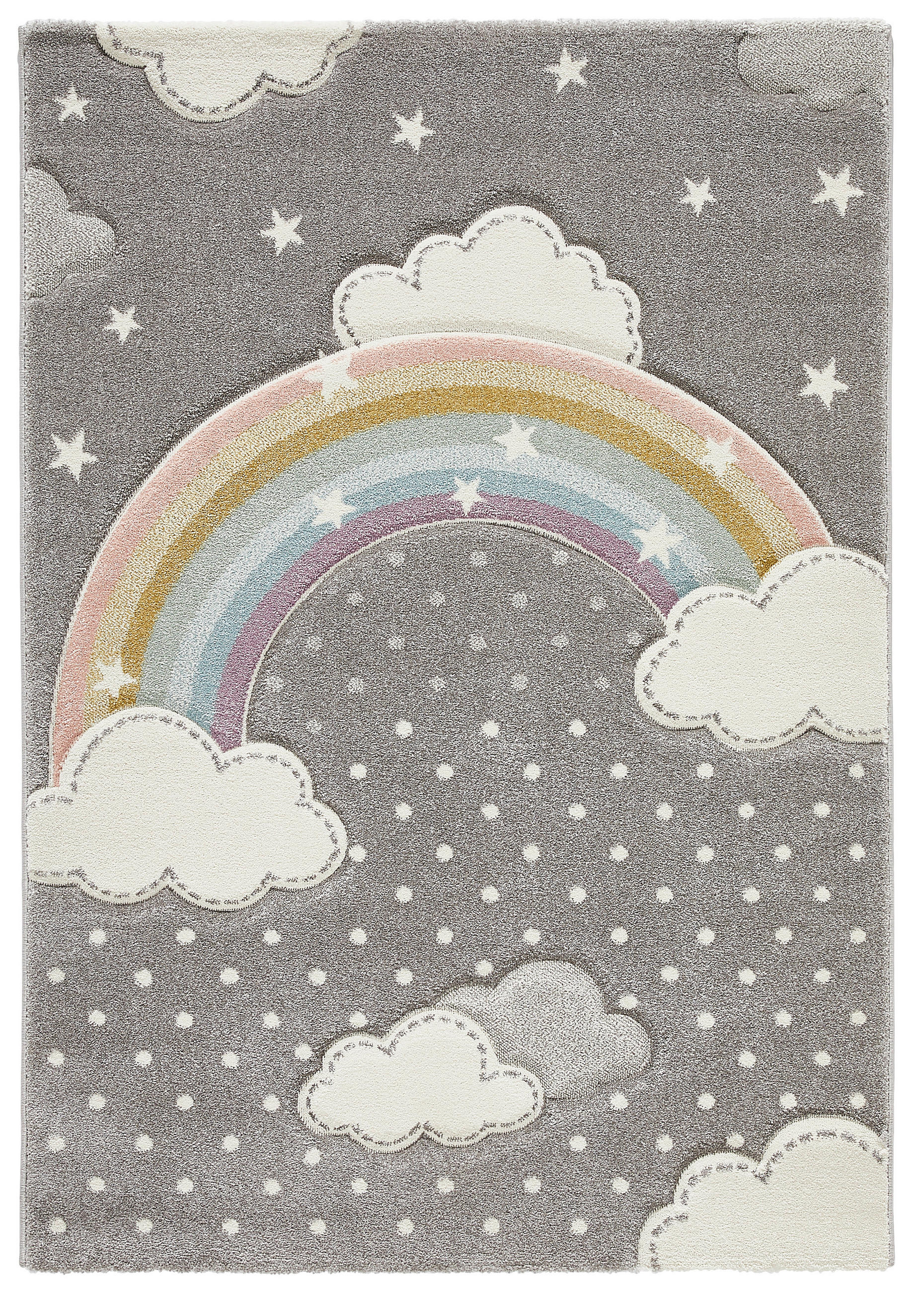BARNMATTA 120/170 cm Rainbow  - multicolor, Trend, textil (120/170cm) - Ben'n'jen