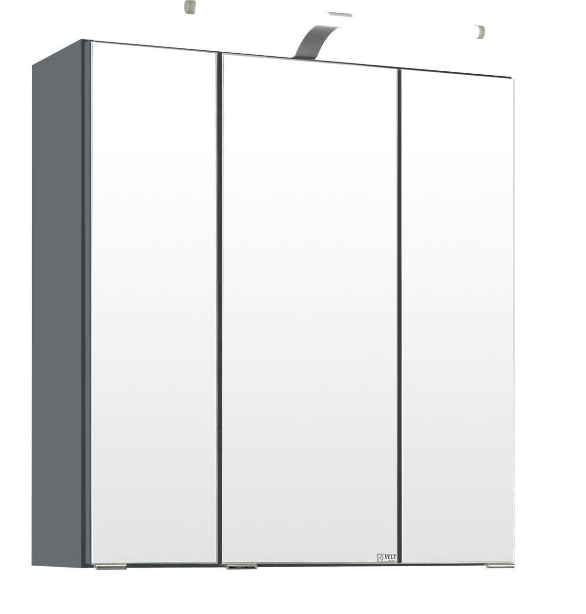 BADEZIMMER  in  - Weiss/Grau, Design, Holzwerkstoff/Stein (60/47cm) - Held