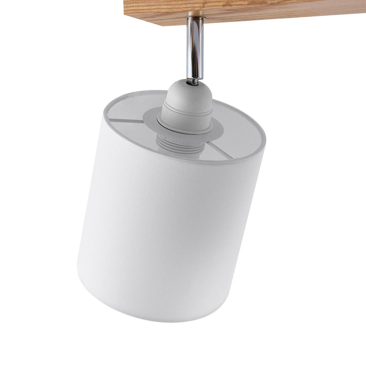 STRAHLER Sofia 82/38/26 cm  - Eschefarben/Weiß, Natur, Holz/Textil (82/38/26cm) - Marama