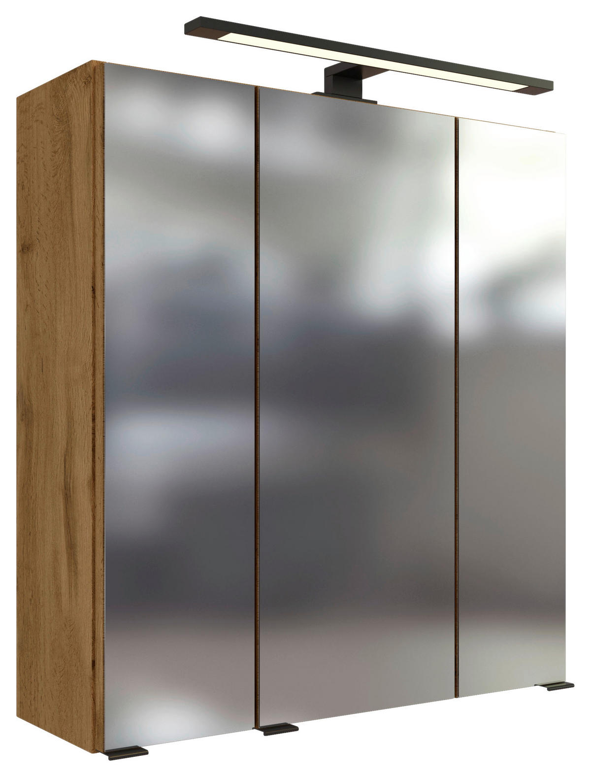 BADEZIMMER  in 90 cm  - Eichefarben, MODERN, Holzwerkstoff (90cm) - Held