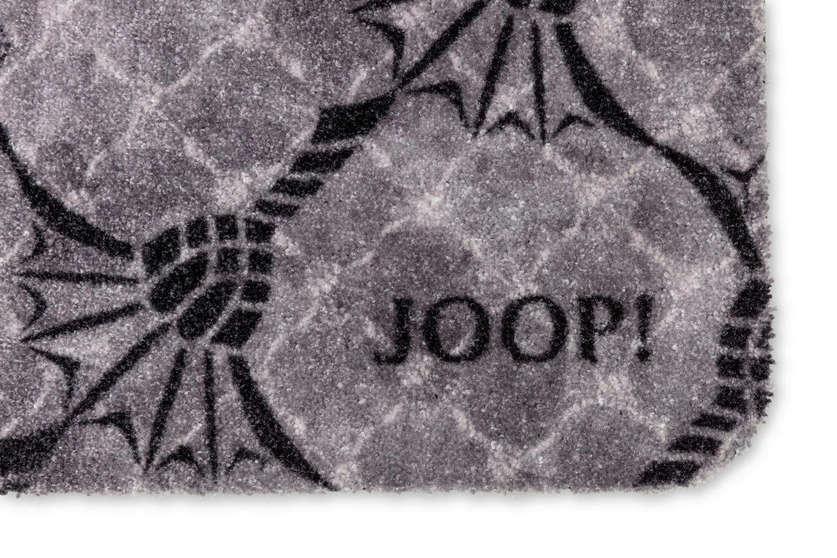 FUSSMATTE - Grau, Design, Kunststoff (67/110cm) - Joop!