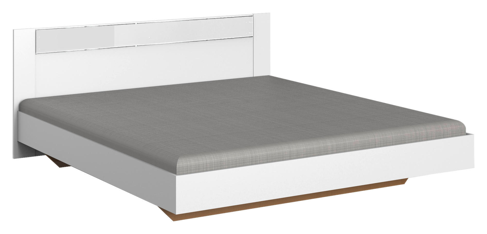 FUTONÁGY  fehér  - fehér, Design, faalapú anyag (169/81/210cm) - Ti'me