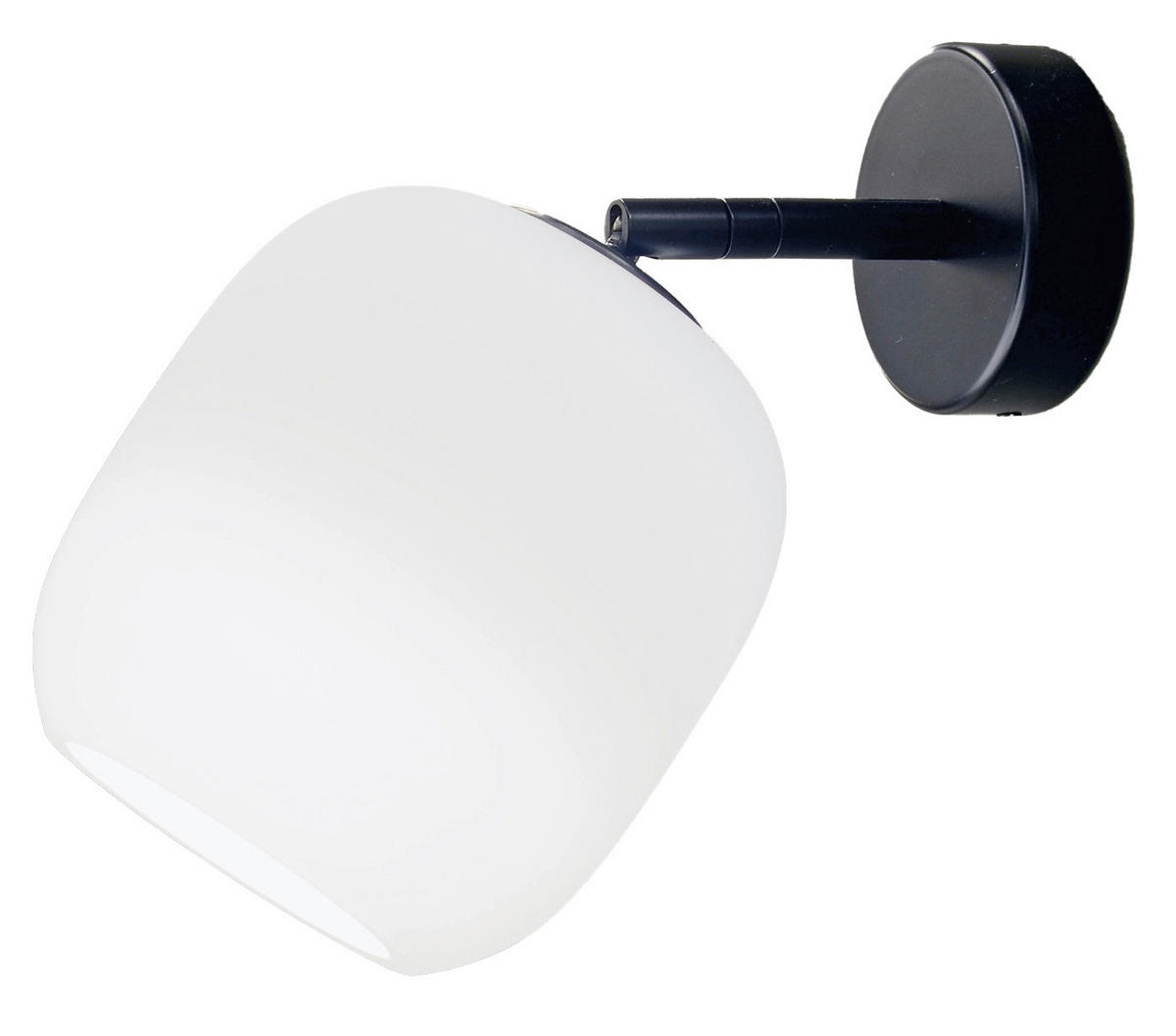 WANDLEUCHTE MUREA 13/14/16 cm   - Weiß, KONVENTIONELL, Glas (13/14/16cm)