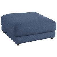 HOCKER in Textil Blau  - Blau/Schwarz, Design, Kunststoff/Textil (100/86/100cm) - Lomoco