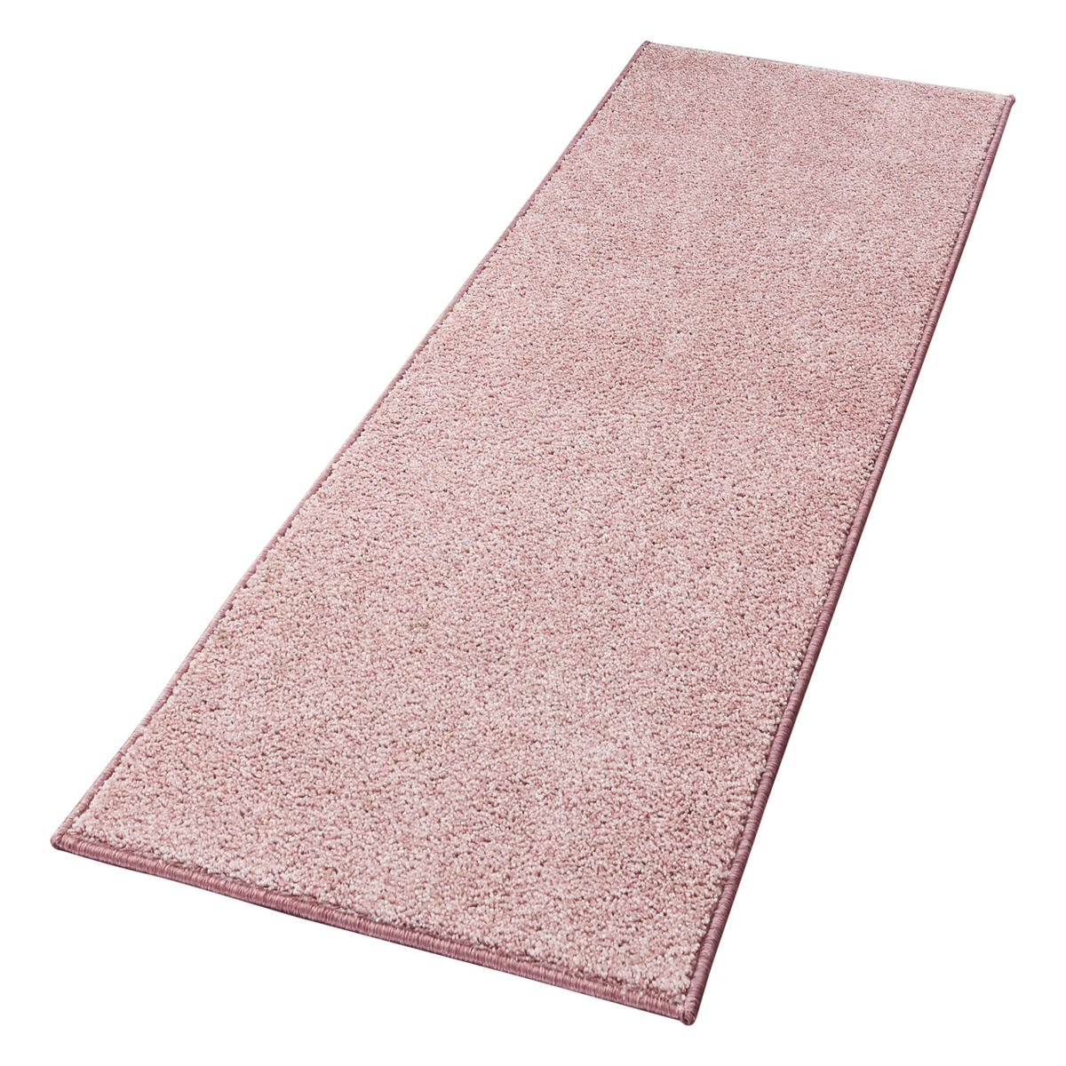 LÄUFER 80/400/400 cm Pure  - Hellrosa, Basics, Kunststoff (80/400/400cm)