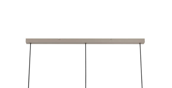 HÄNGELEUCHTE 110/25/120 cm - Sandfarben, KONVENTIONELL, Metall (110/25/120cm) - Novel