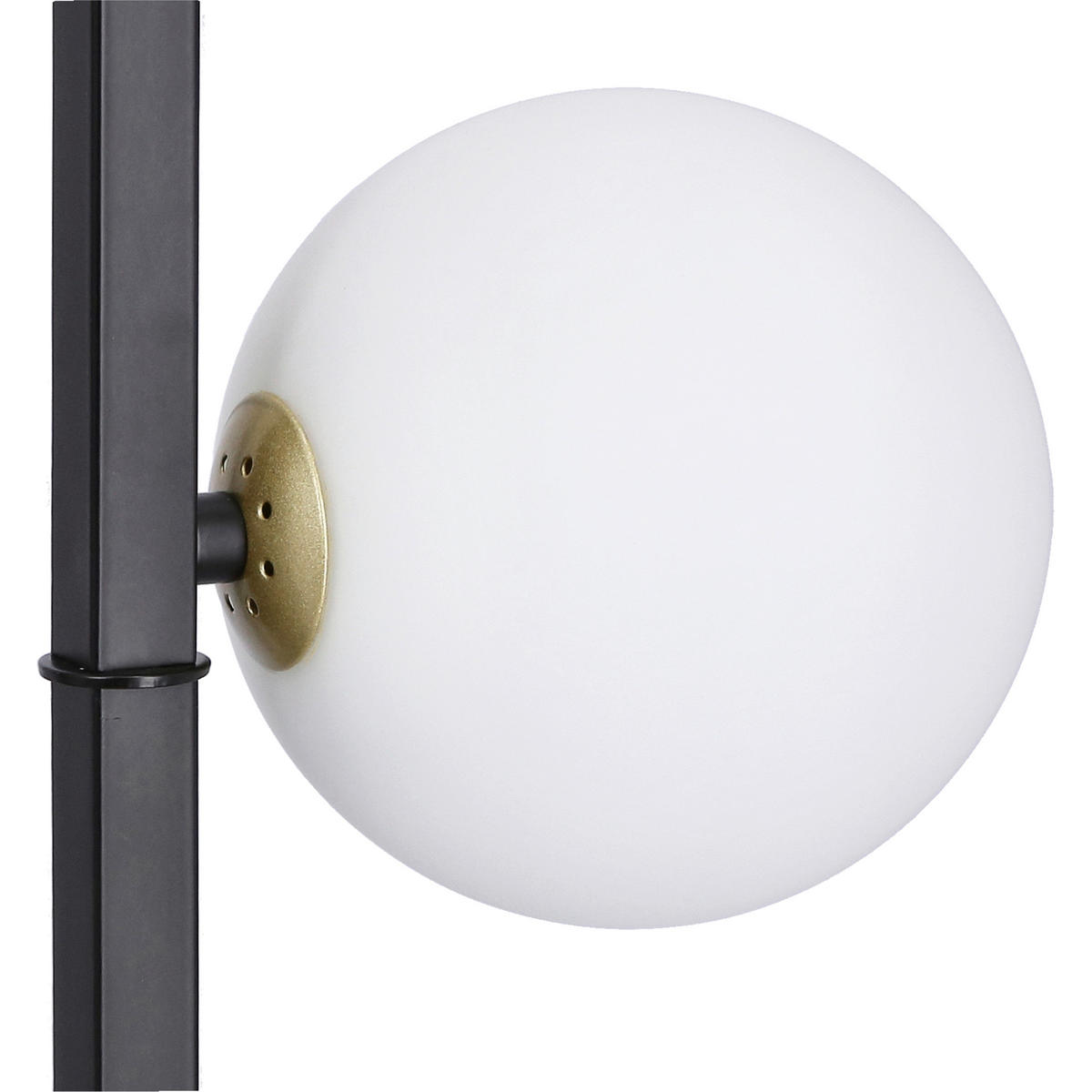 STEHLEUCHTE 34/29/150 cm    - Goldfarben/Schwarz, KONVENTIONELL, Kunststoff/Metall (34/29/150cm)