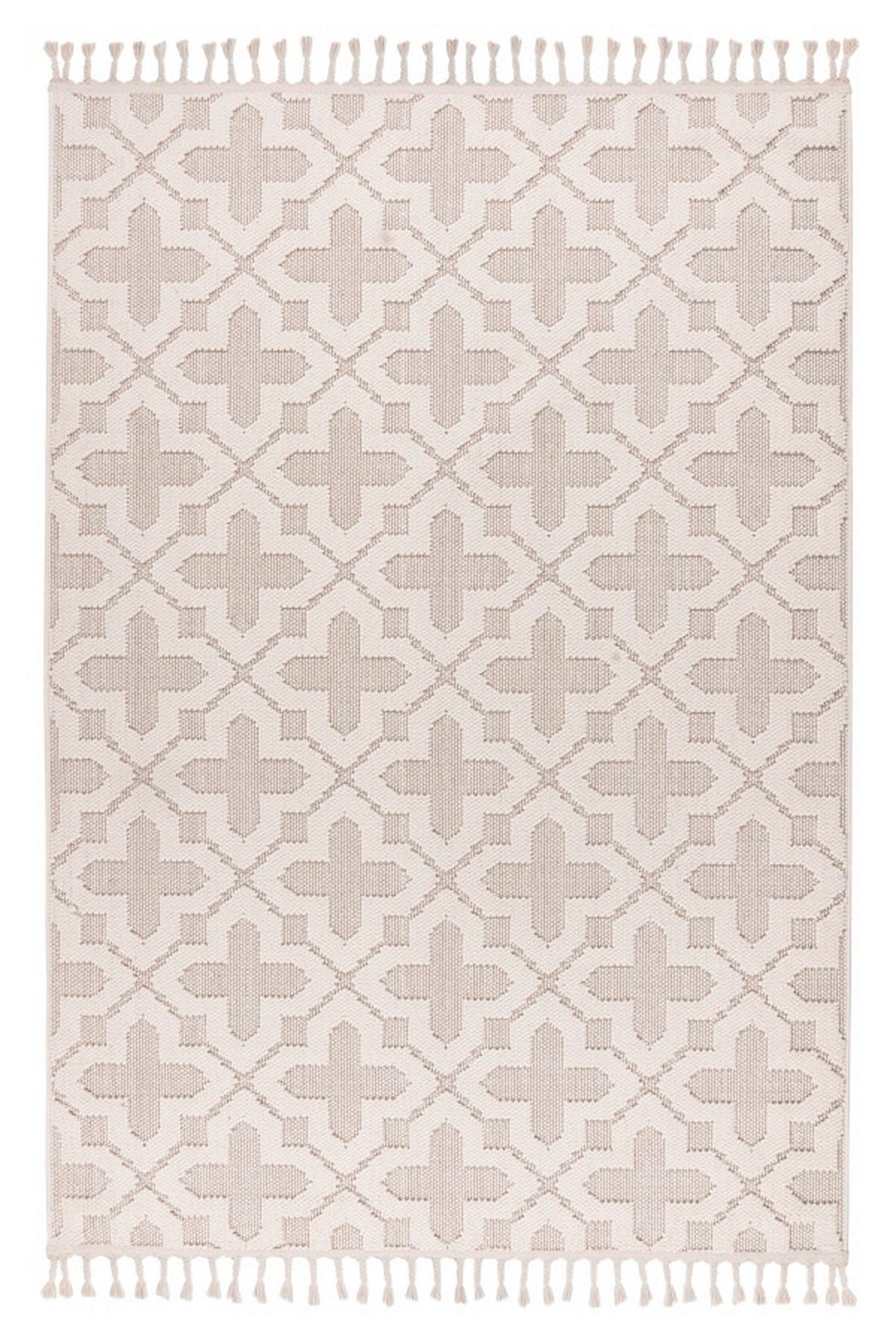 TEPPICH 160/230 cm  - Creme, Basics, Textil (160/230cm)