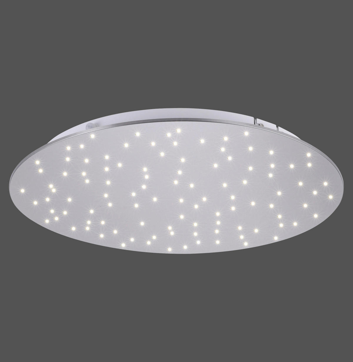 DECKENLEUCHTE 18 W  48/4 cm    - Silberfarben, Design, Metall (48/4cm)