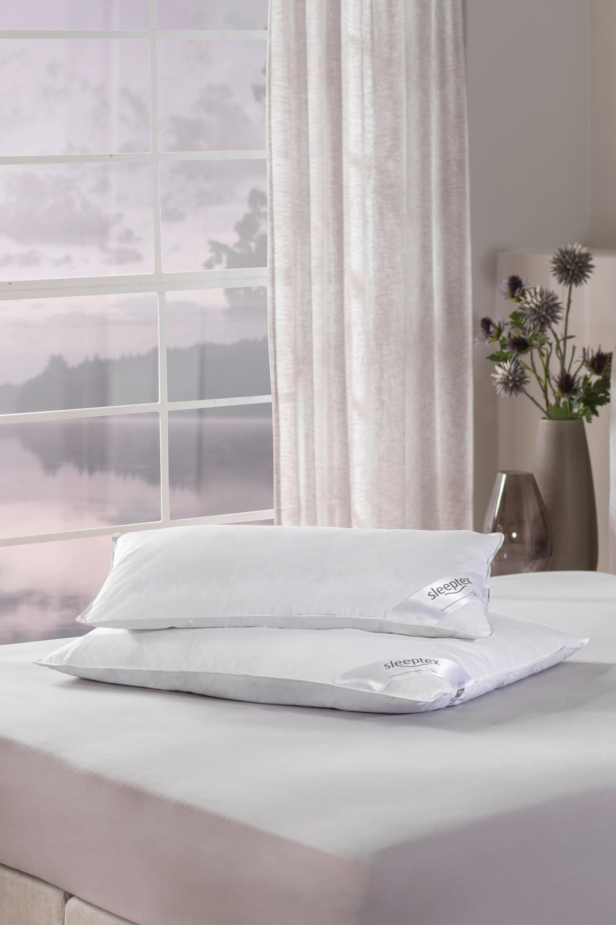 3 KAMRÁS PÁRNA 40/80 cm   - fehér, Basics, textil (40/80cm) - Sleeptex