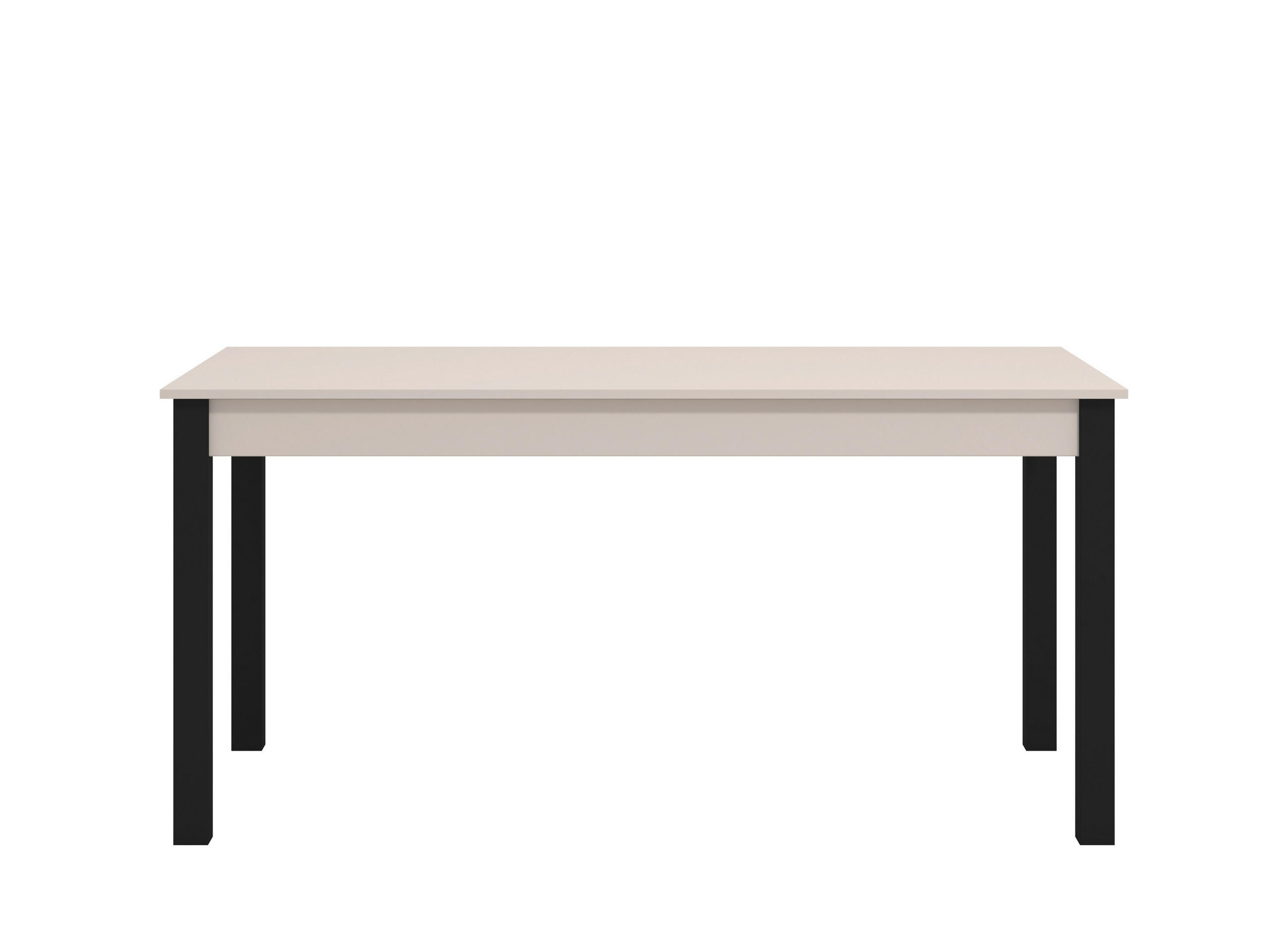 ÉTKEZŐASZTAL - fekete/kasmír, Basics, faalapú anyag (160/77/80cm) - Ti'me
