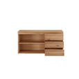 SIDEBOARD 140/65/39 cm  in Eichefarben  - Eichefarben, KONVENTIONELL, Holz (140/65/39cm) - Linea Natura