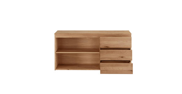 SIDEBOARD Asteiche Eichefarben  in  - Eichefarben, KONVENTIONELL, Holz (140/65/39cm) - Linea Natura