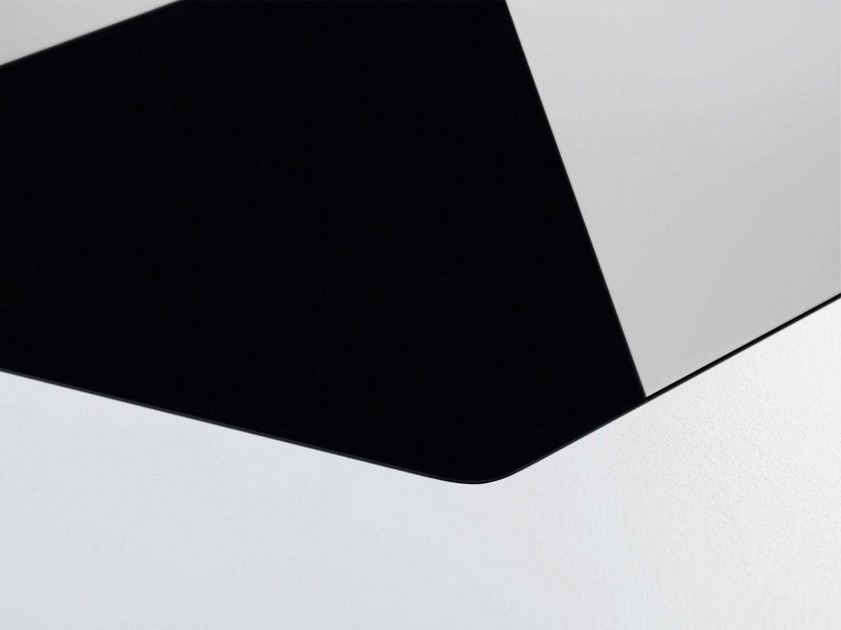 BACKOFENSET ELXB1X  - Edelstahlfarben/Schwarz, Basics, Glas/Metall (60/59,4/56cm) - Electrolux