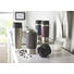 ISOLIERBECHER - Edelstahlfarben/Schwarz, Basics, Kunststoff/Metall (0,36l) - EMSA