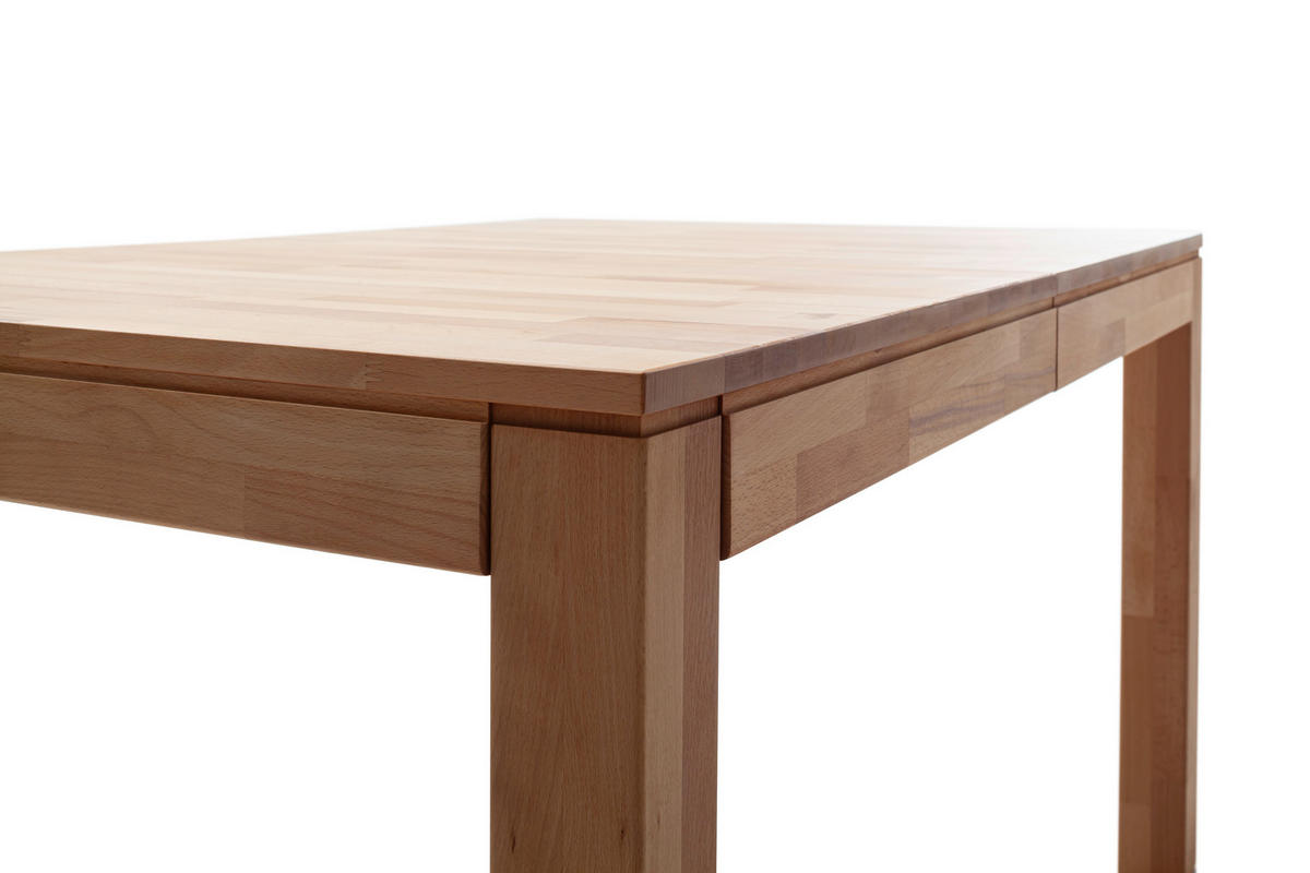 ESSTISCH in Holz 140/90/77 cm  - Wildeiche, KONVENTIONELL, Holz (140/90/77cm) - MID.YOU