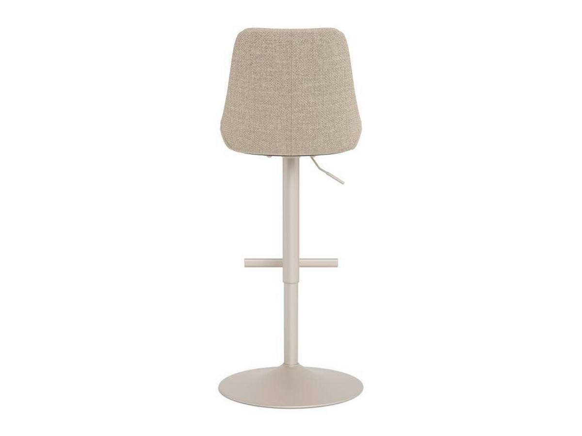 BARHOCKER in Beige  - Beige/Grau, KONVENTIONELL, Textil/Metall (47/95/52,5cm) - MID.YOU