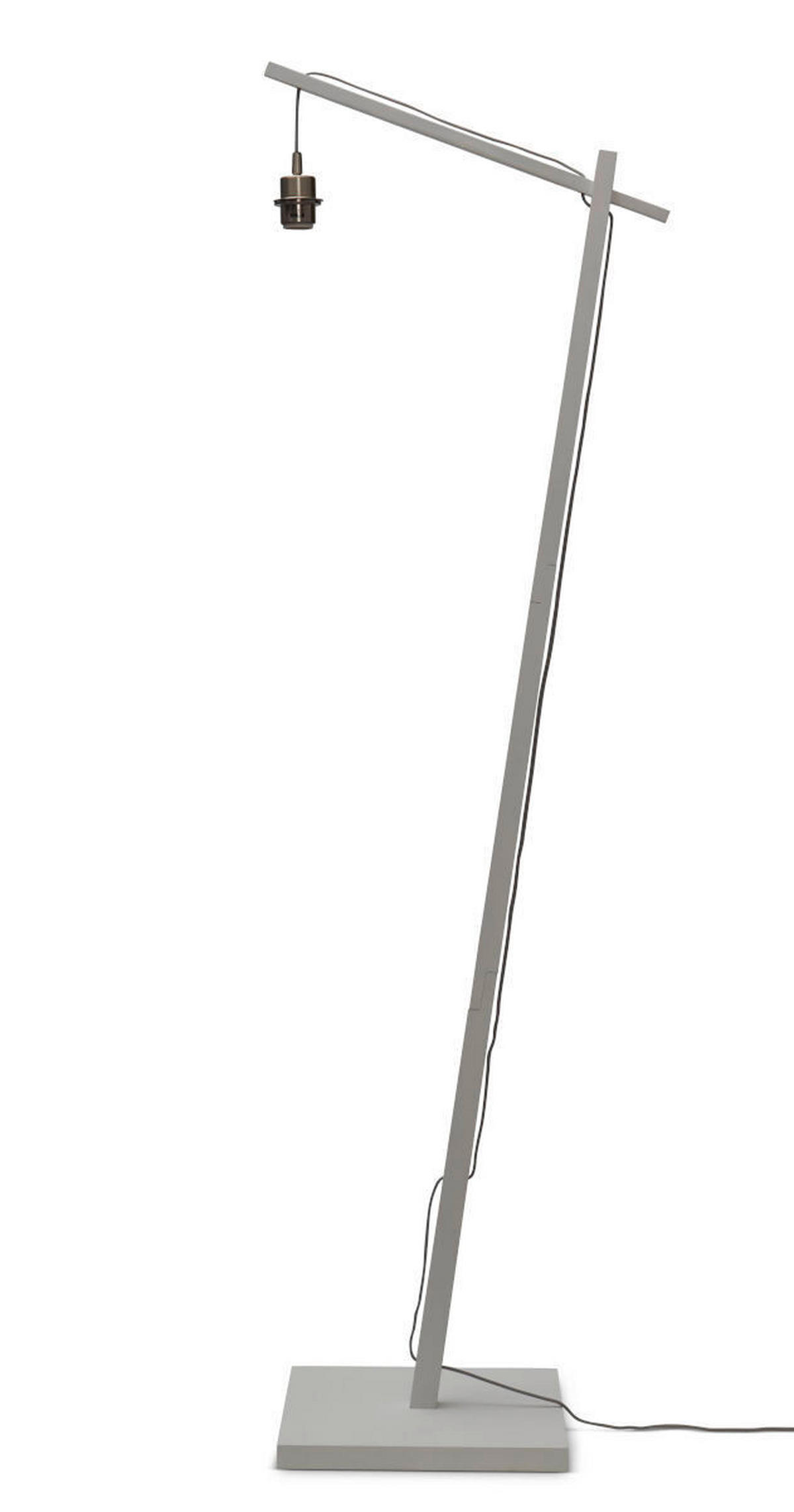 STEHLEUCHTE    - Naturfarben/Weiß, Trend (176/60/36cm) - Good & Mojo