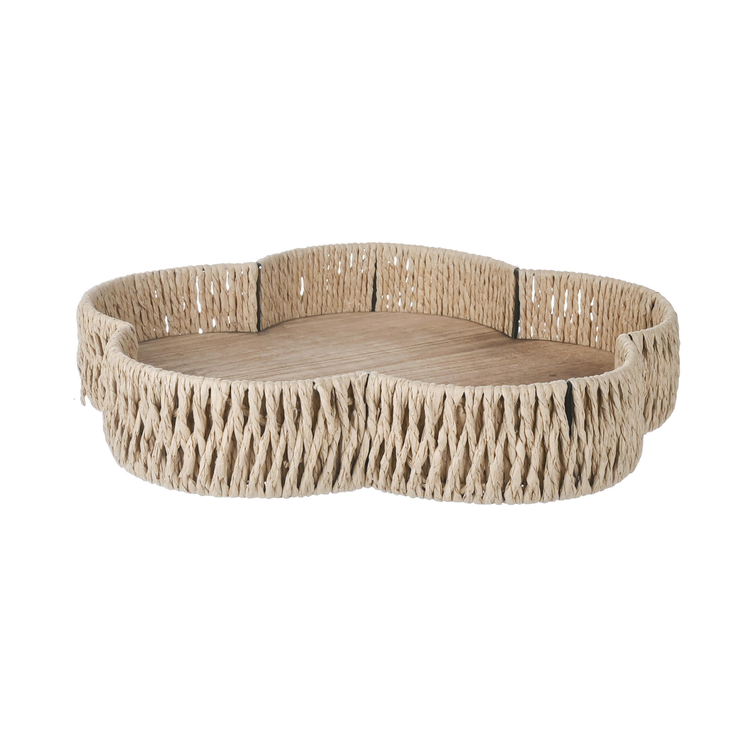 KORPICA ZA ODLAGANJE    34,5/6,5 cm    - prirodna boja, Trendi, papir/metal (34,5/6,5cm) - Ambia Home