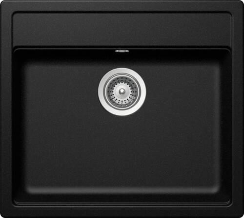 SPÜLE MONO N-100-A / MONN100AMAG  - Dunkelgrau, Basics, Stein (57/51cm) - Schock