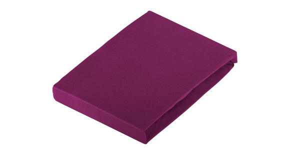 SPANNLEINTUCH 150/200 cm  - Beere/Violett, Basics, Textil (150/200cm) - Novel