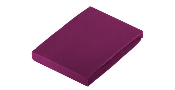 SPANNLEINTUCH 180/200 cm - Beere/Violett, Basics, Textil (180/200cm) - Novel