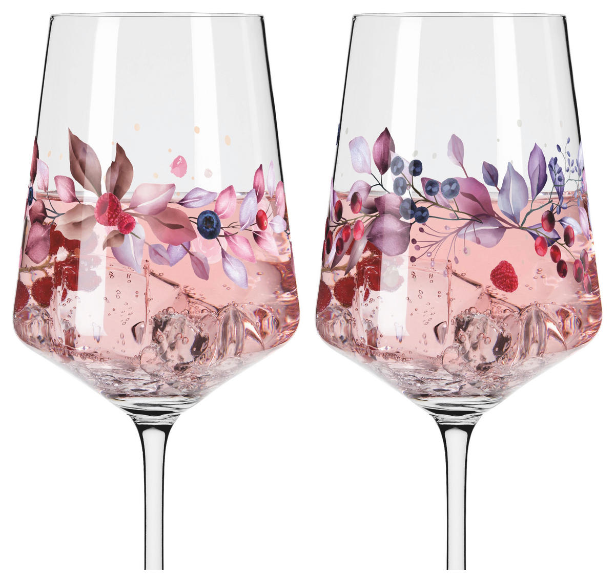 SPRITZERGLAS 544 ml 2-teilig  - Pink/Lila, Lifestyle, Glas (544ml) - Ritzenhoff
