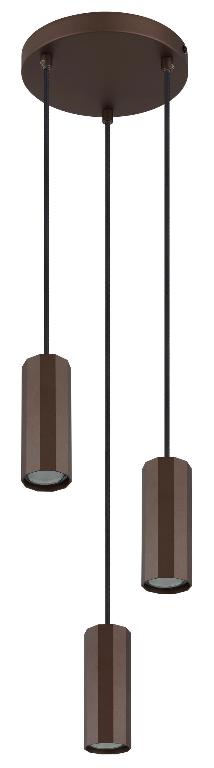ZÁVĚSNÉ SVÍTIDLO, 21/120 cm  - bronzová, Design, kov (21/120cm) - Globo