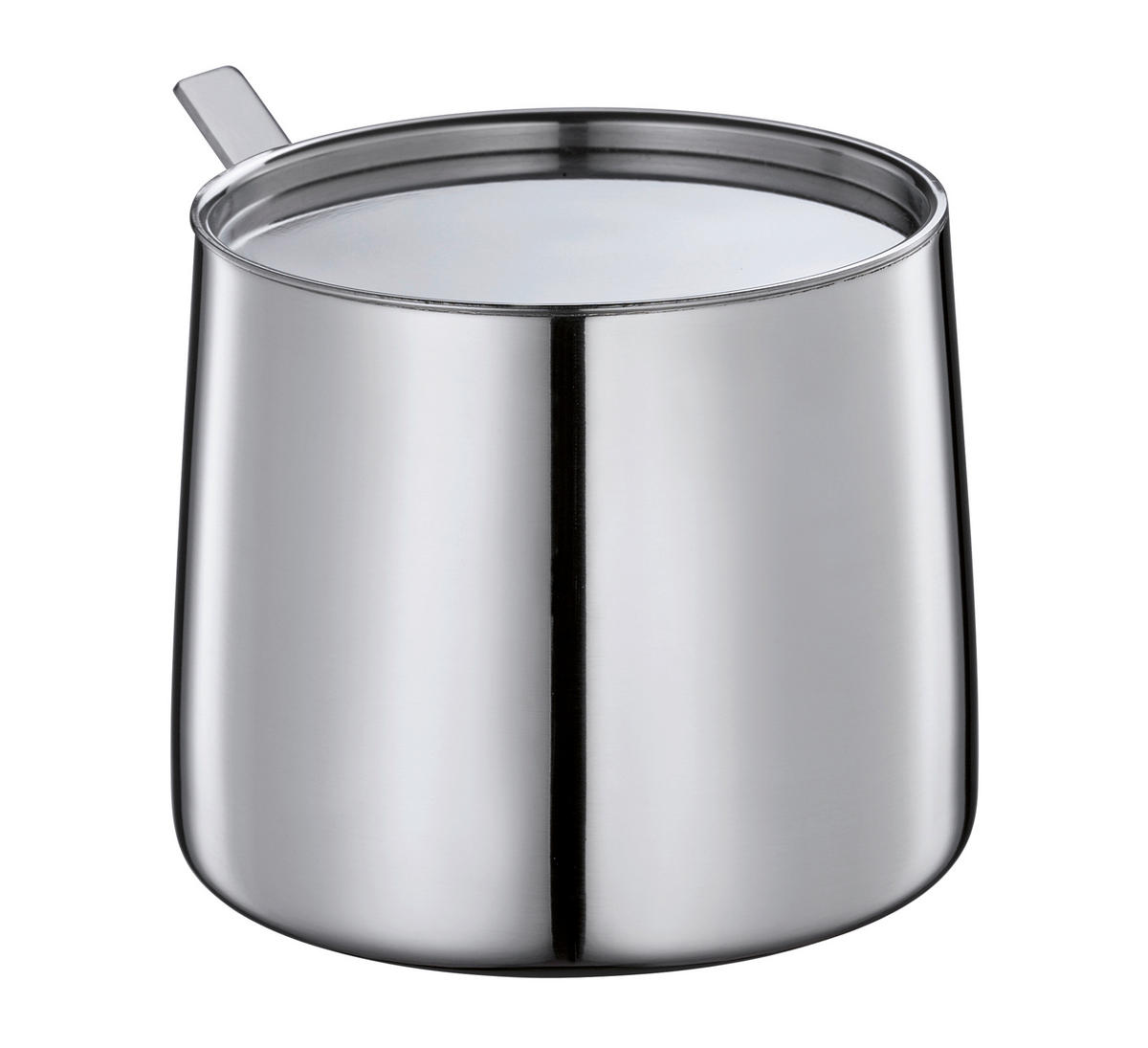 MILCH- UND ZUCKER-SET - Silberfarben, Basics, Metall (7,7/10,8/13,6cm) - Cilio
