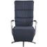 RELAXSESSEL in Leder Blau - Chromfarben/Blau, Design, Leder/Metall (64/112/80cm) - Cantus RELAXSESSEL in Leder Blau - Chromfarben/Blau, Design, Leder/Metall (64/112/80cm) - Cantus
