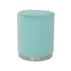 HOCKER Hellblau  - Hellblau, MODERN, Kunststoff (36/44/36cm) - Kayoom