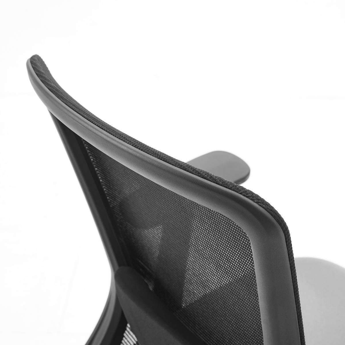 DREHSTUHL   - Schwarz/Grau, MODERN, Kunststoff/Textil (70/112/61cm) - MID.YOU