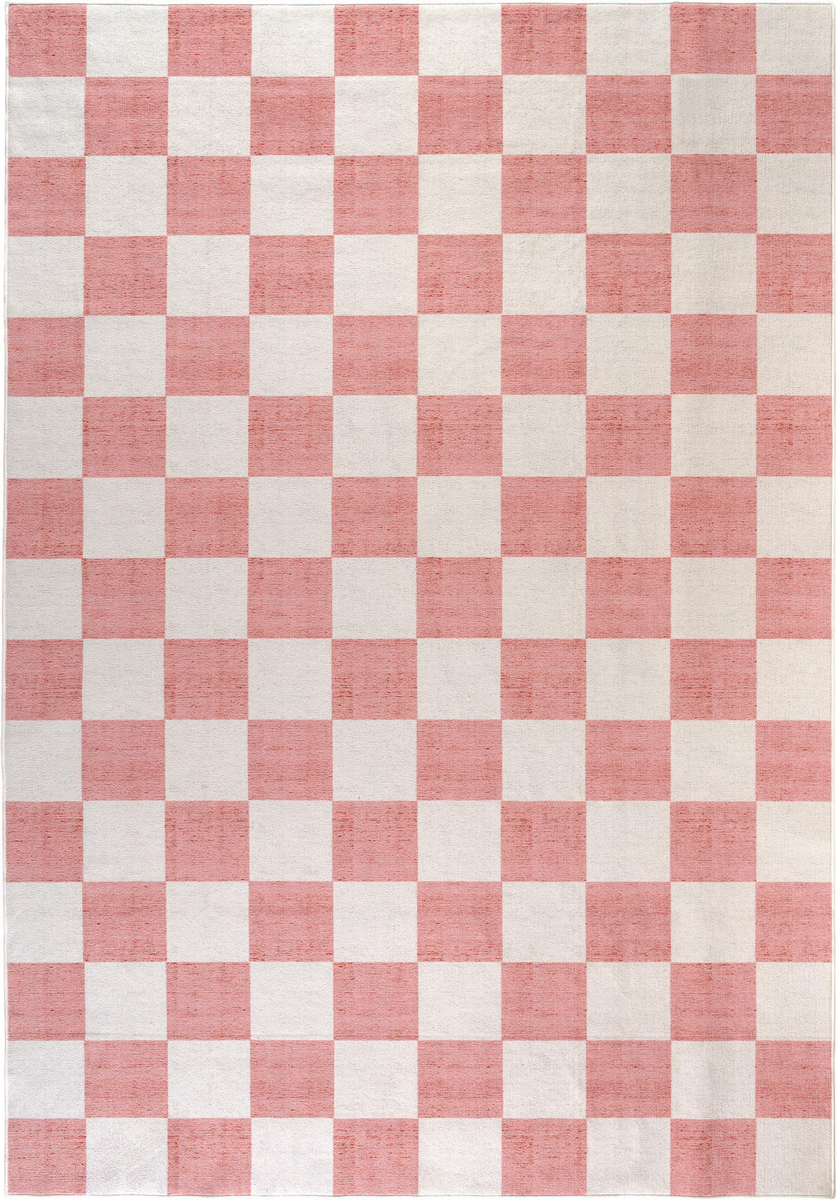 FLACHWEBETEPPICH Wohnzimmer 240/340 cm Mesio Jack Hellrosa, Grauweiß rechteckig  - Hellrosa/Grauweiß, Trend, Kunststoff/Textil (240/340cm) - Lindorug