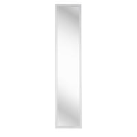 STANDSPIEGEL 34/160/3,8 cm  - Weiß, LIFESTYLE, Glas/Holz (34/160/3,8cm) - Carryhome
