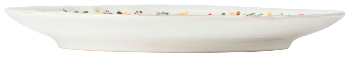 SPEISETELLERSET Multicolor, Weiß Hochglanz 27 cm THE NUTCRACKER  - Weiß Hochglanz/Multicolor, Basics, Keramik (27cm) - Costa Nova