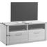 TV-ELEMENT 124/50/51 cm - Edelstahlfarben/Buchefarben, KONVENTIONELL, Holz/Holzwerkstoff (124/50/51cm) - Novel TV-ELEMENT 124/50/51 cm - Edelstahlfarben/Buchefarben, KONVENTIONELL, Holz/Holzwerkstoff (124/50/51cm) - Novel