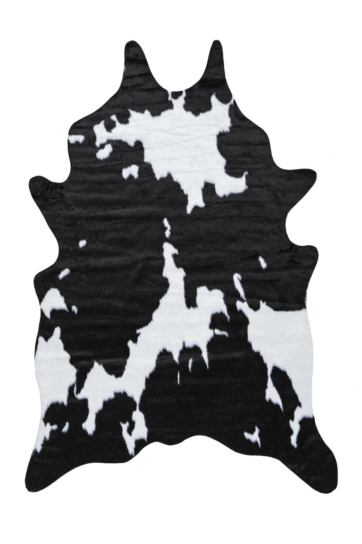 UMJETNA KOŽA 150/200 cm   crna, bijela  RODEO  - bijela/crna, Lifestyle, plastika (150/200cm)