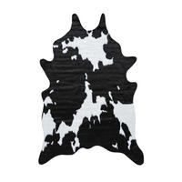 UMETNO USNJE  RODEO     150/200 cm     črna, bela  - črna/bela, Trendi, umetna masa (150/200cm)