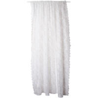 KÉSZFÜGGÖNY  - fehér, Basics, textil (140/260/0.2cm)