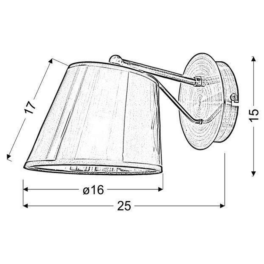 Thumbnail - Wandleuchte Cortez, Chrom, Edelstahl, Metall, Glas, 15x15x25 cm, RoHS, Europäischer Sicherheitsstandard, einfach zu tran...