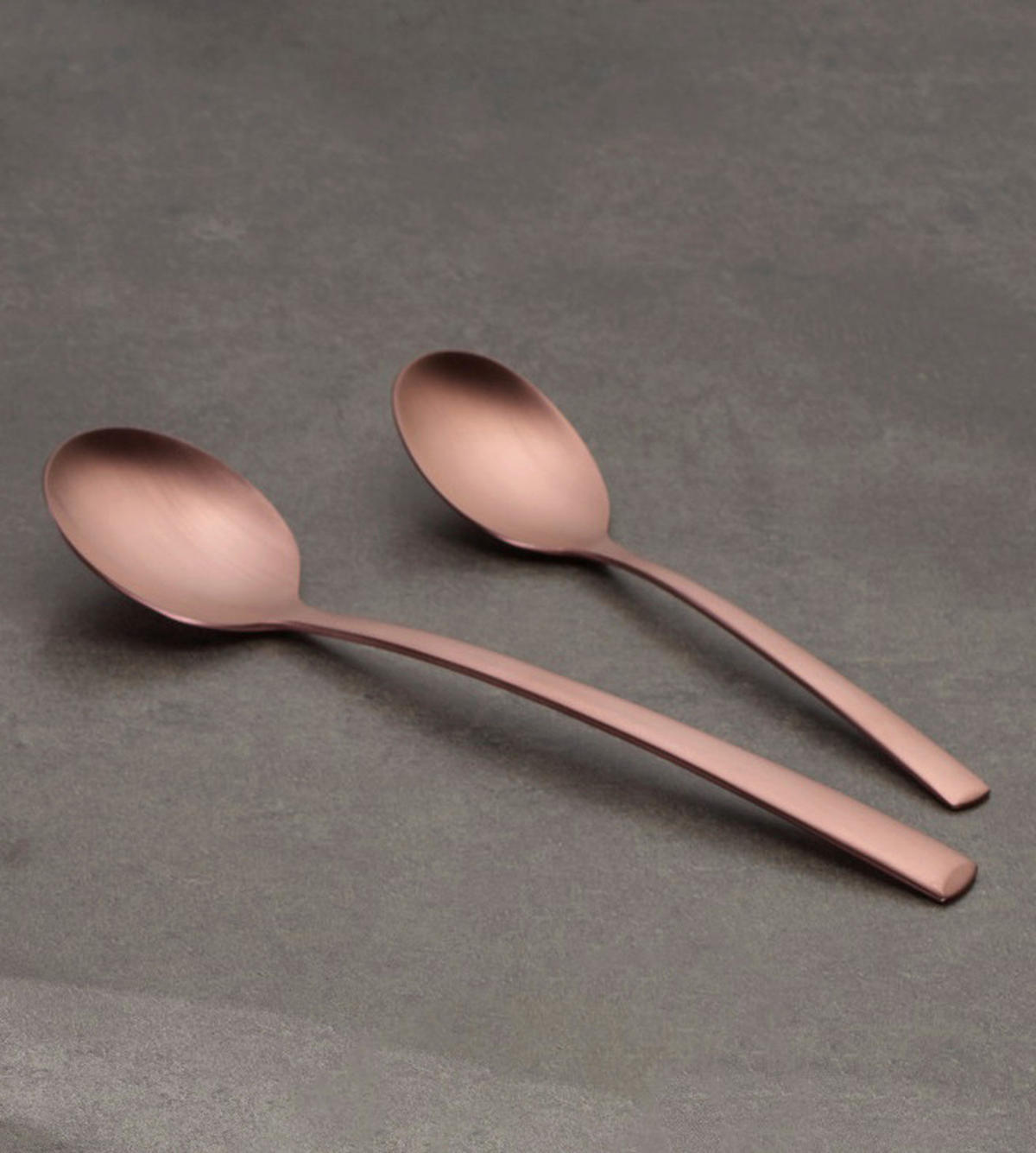 BESTECKSET Avelino  68-teilig  - Bronzefarben, Basics, Metall - Echtwerk
